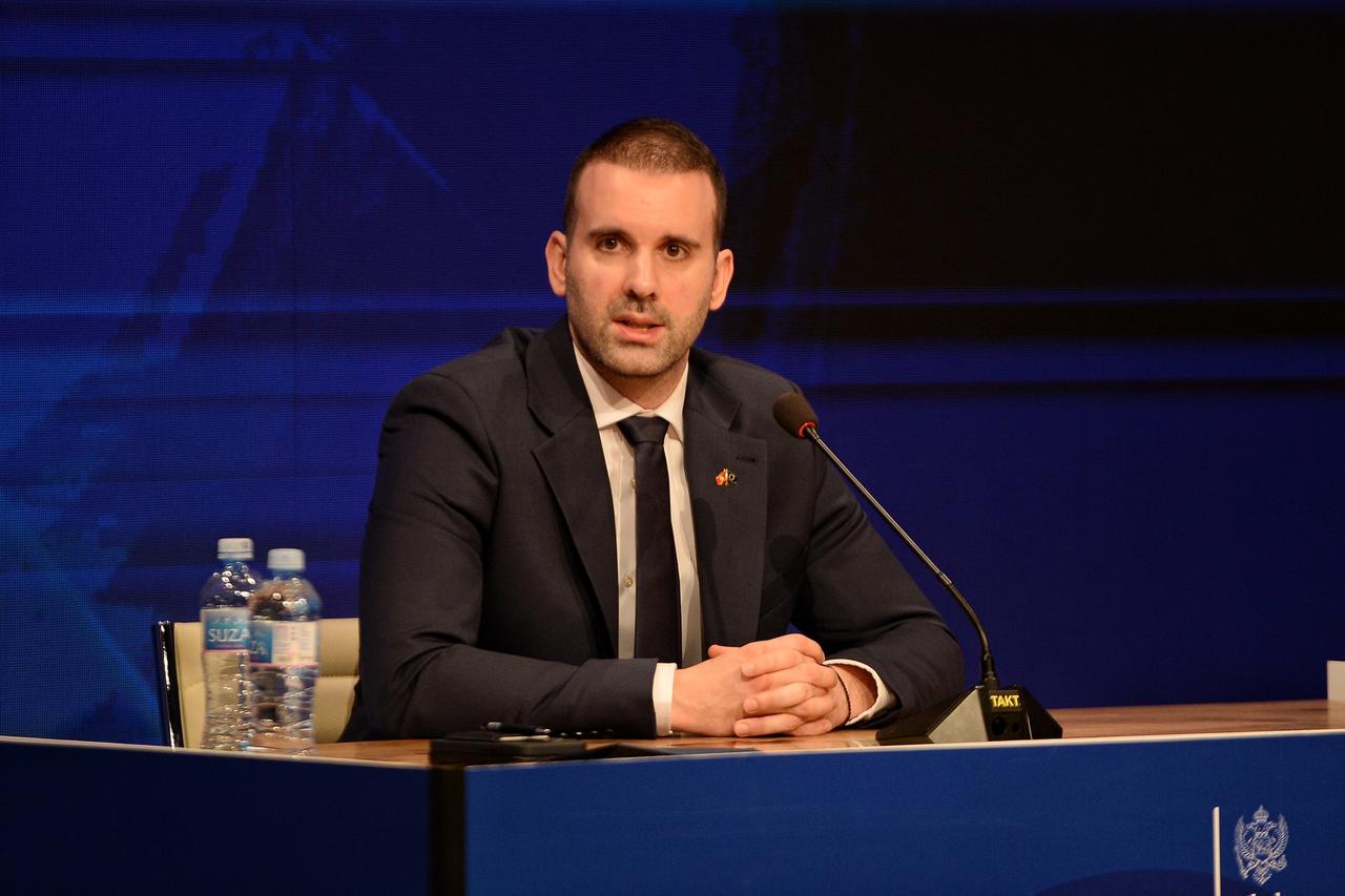 Podrgorica: Predsjednik Vlade Crne Gore Milojko Spajić predstavio rezultate 44. Vlade u prvih 100 dana