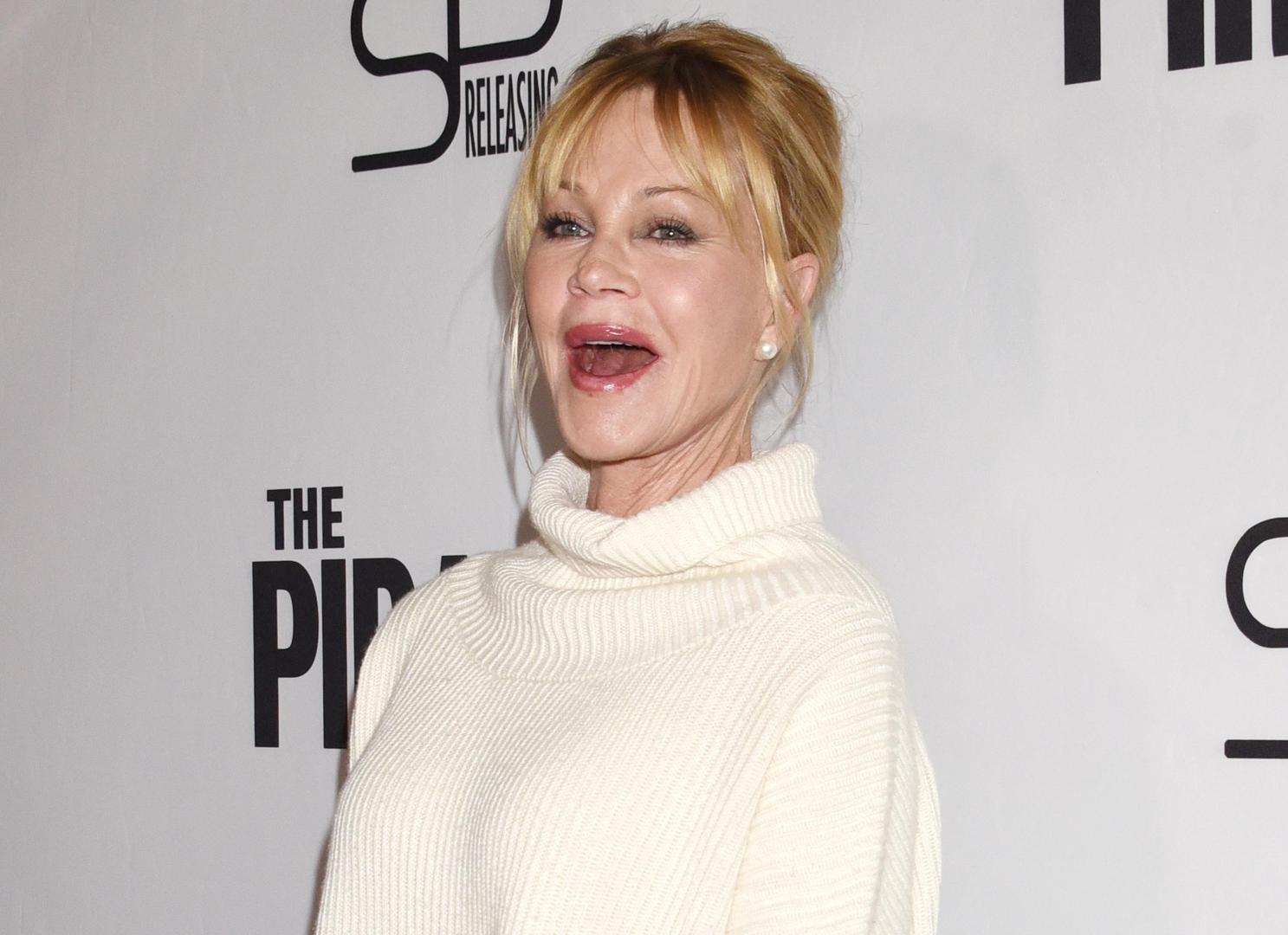 Premijera filma "The Pirates of Somalia" u kojem igra jednu od uloga, bila je prilika Melanie Griffith za prvi izlazak u javnosti otkako je objavila da opet ima rak kože.