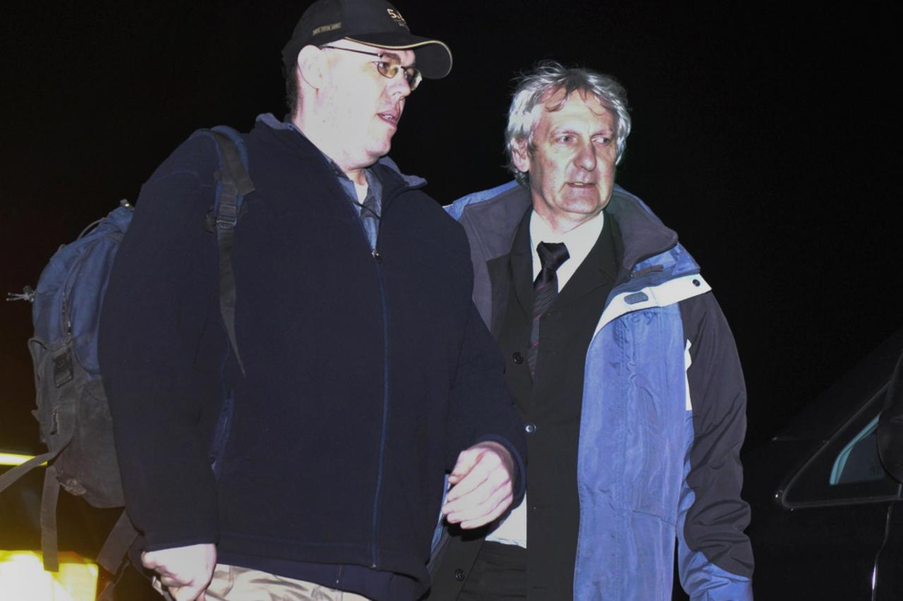 Peter Moore po dolasku kući u Veliku Britaniju