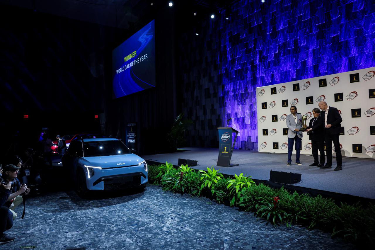 2025 World Car Awards at the New York International Auto Show, in Manhattan