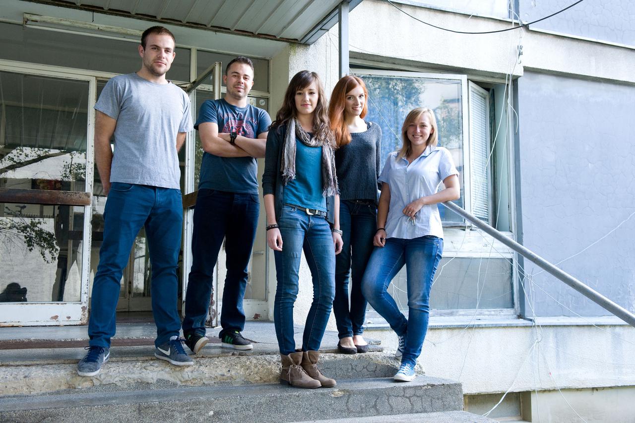 14.10.2014., Zagreb - Ucenicki dom Novi Zagreb koji je u derutnom stanju i potrebno ga je hitno obnoviti. Photo: Davor Visnjic/PIXSELL