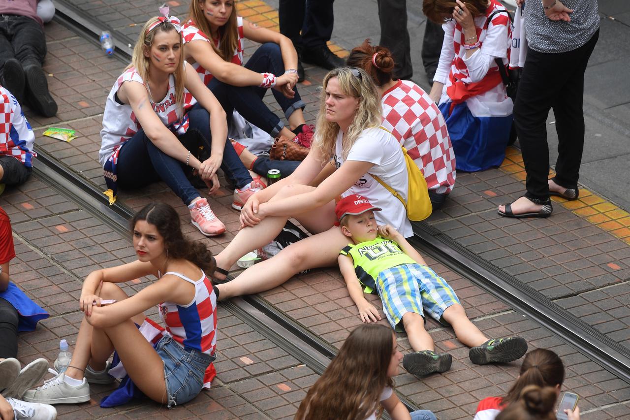 Doček Vatrenih na trgu