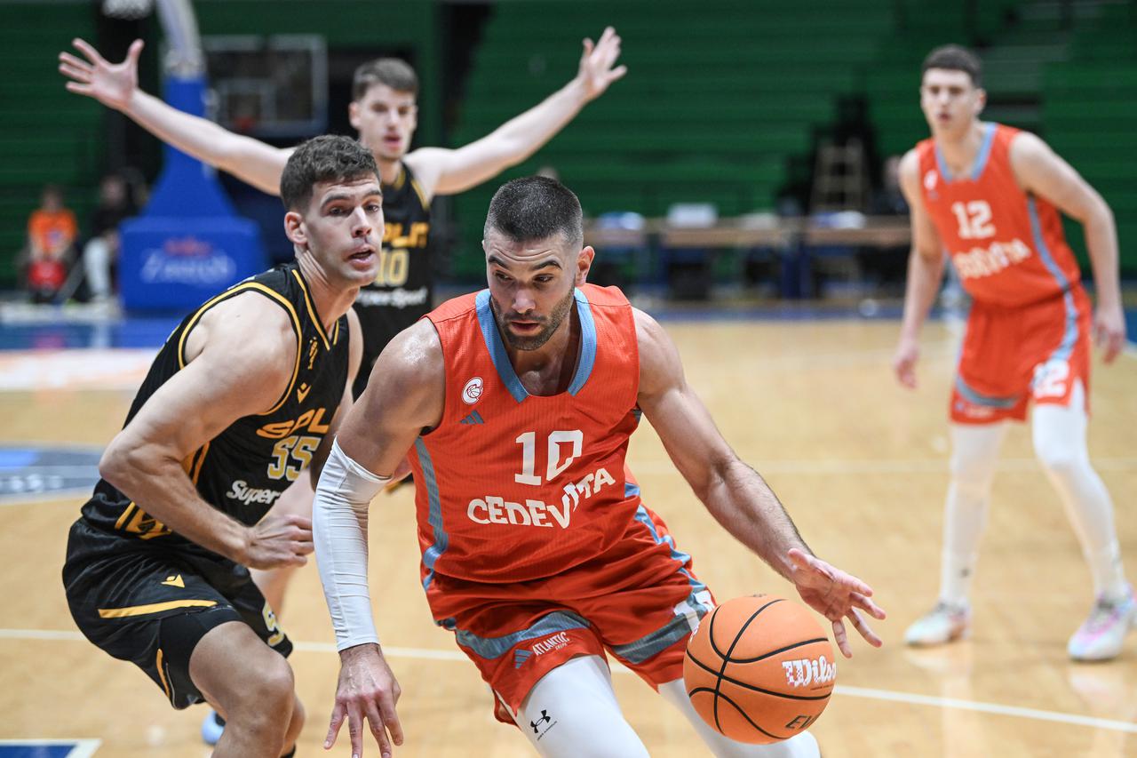 Zagreb: KK Cedevita Junior i KK Split susreli se u 3. kolu prvenstva Hrvatske