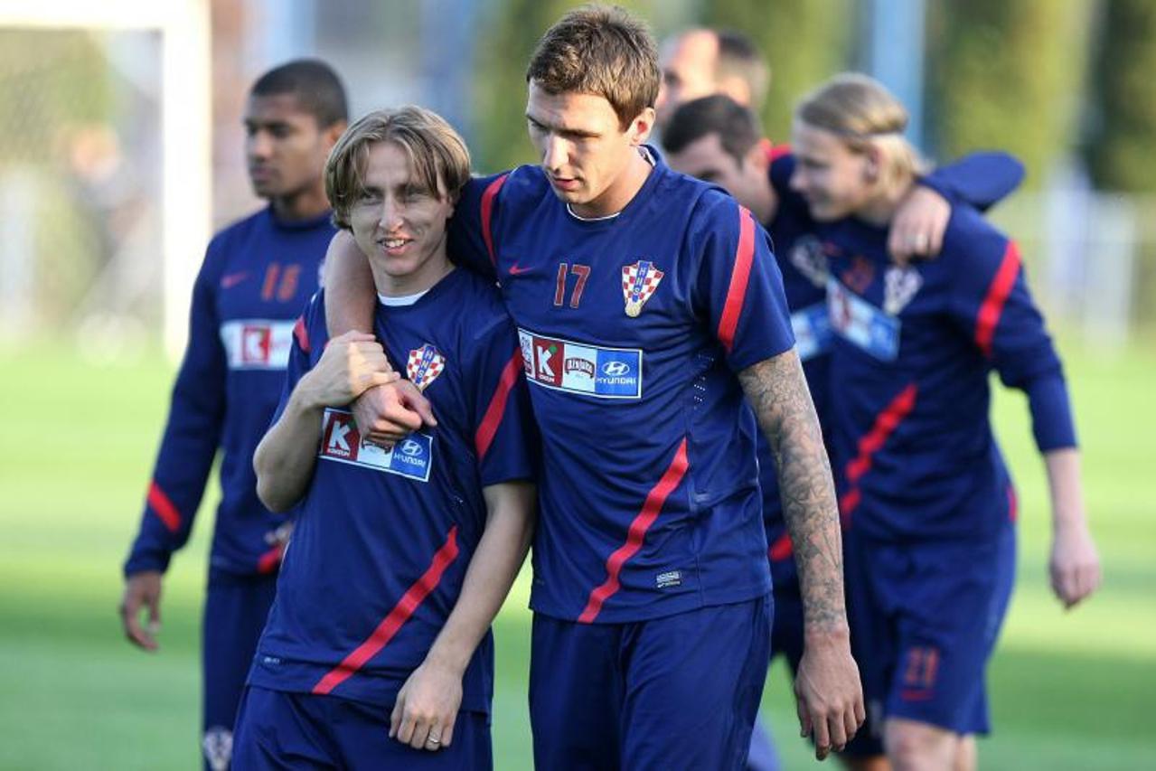 Hrvatska nogometna reprezentacija, trening (1)