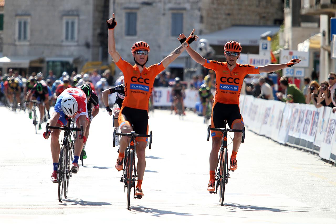 22.04.2015., Split - Tour of Croatia medjunarodna je etapna biciklisticka utrka koja se odrzava od 22. do 26. travnja na trasi dugackoj 900 kilometara duz jadranske obale, Istre i unutrasnjosti Hrvatske. Prva etapa Makarska - Split dugacka je 156 kilometa