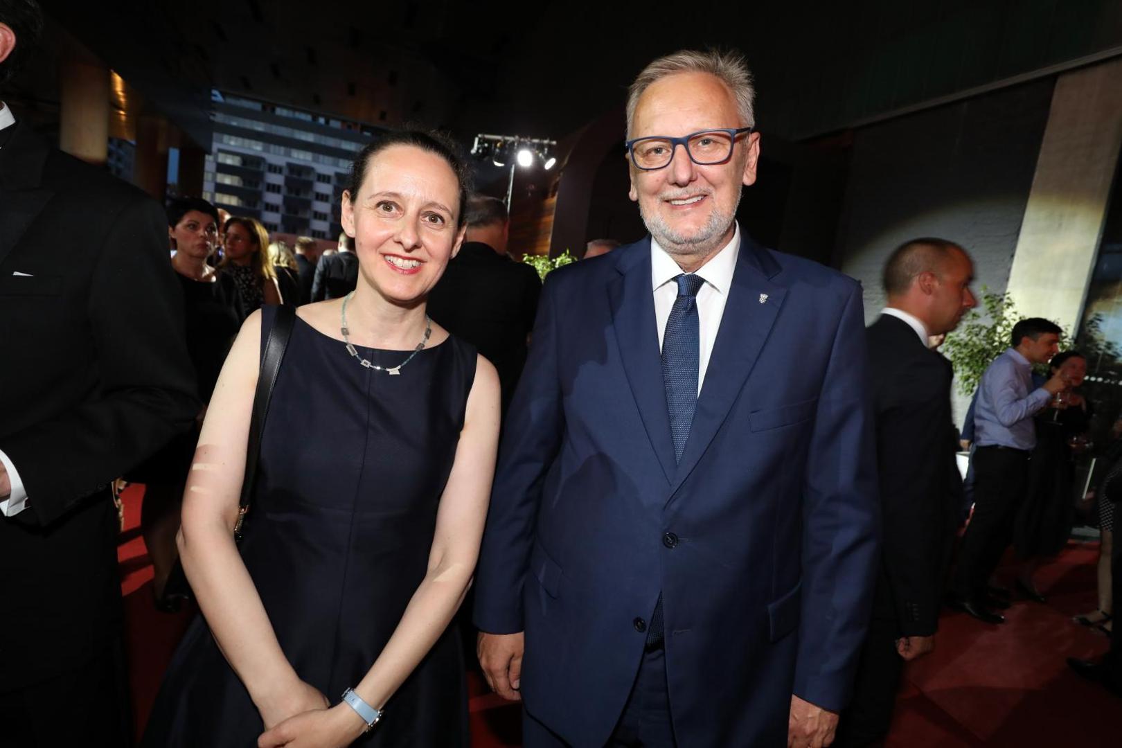 01.07.2019.,Zagreb - U MSU odrzana proslava povodom 60 godina Vecernjeg lista. Nina Obuljen Korzinek, Davor Bozinovic.
Photo: Jurica Galoic/PIXSELL