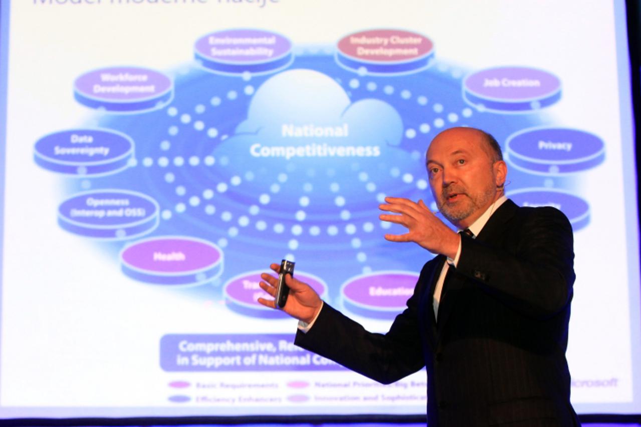 '23.11.2010.Zagreb, Hrvatska -   Hotel Regent Esplanade.Konferencija Znanjem i inovacijama do konkurentne Hrvatske.Ivan Vidakovic, direktor Microsofta Hrvatska.Photo: Marko Prpic/PIXSELL'