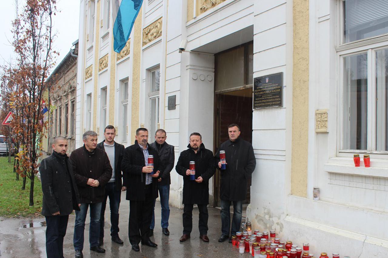 Svijeće u spomen na Darka Pajičića