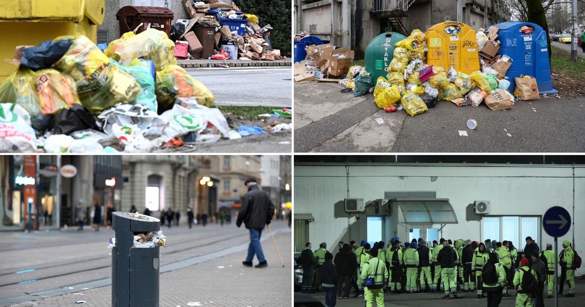 FOTO Hoće li se dogoditi scenarij iz 2023.? Ovako je to izgledalo kad je Čistoća zadnji puta štrajkala