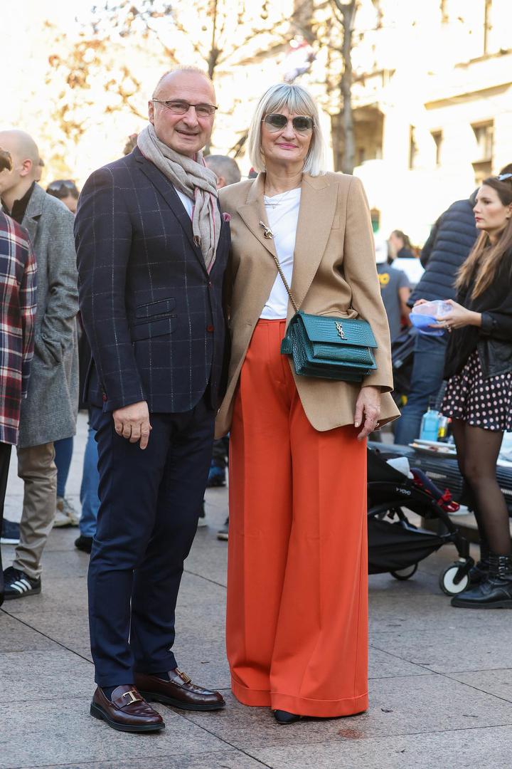 31.12.2022., Zagreb - Poznate osobe u centru garada na spici. Grlic Radman, Marijana Grlic Radman Photo: Luka Stanzl/PIXSELL