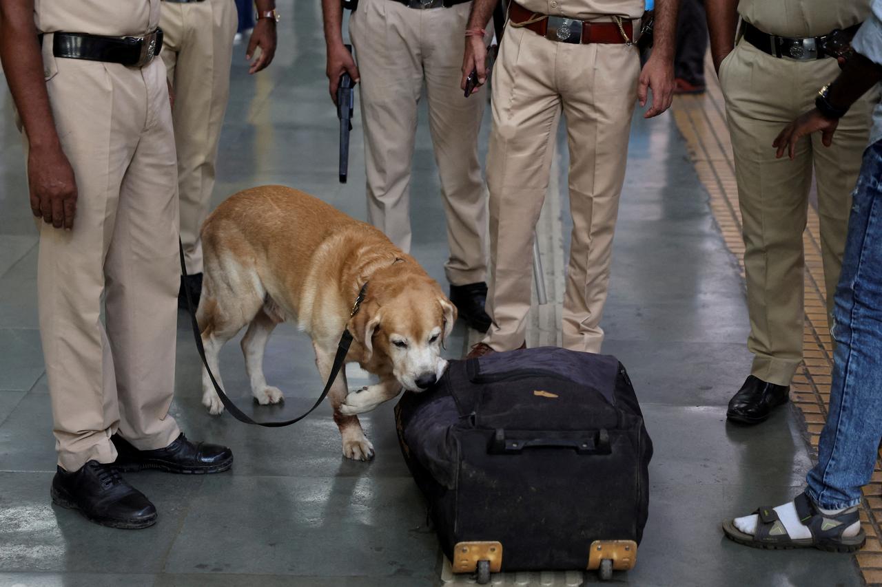 Heightened security in Mumbai following an explosion in New Delhi