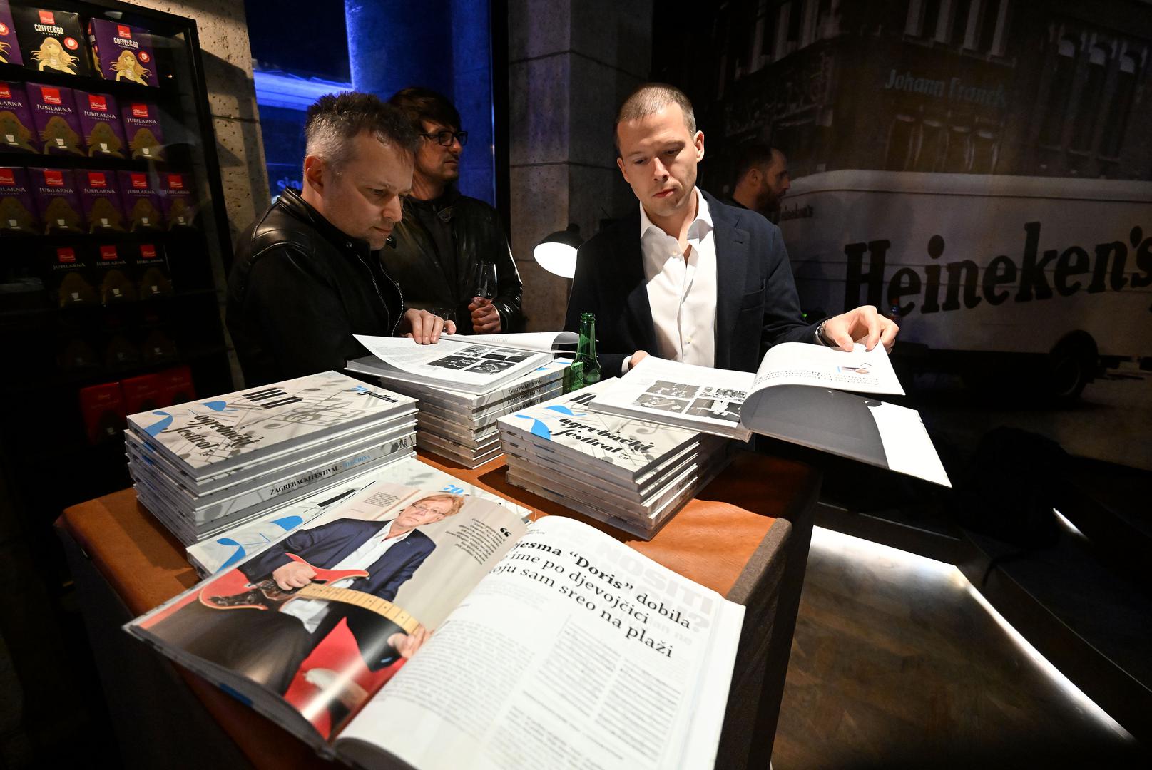 15.03.2023., Zagreb - 70 godina Zagrebackog festivala, promocija monografije i dodjela posebnog priznanja Dragi Diklicu.  Photo: Marko Lukunic/PIXSELL