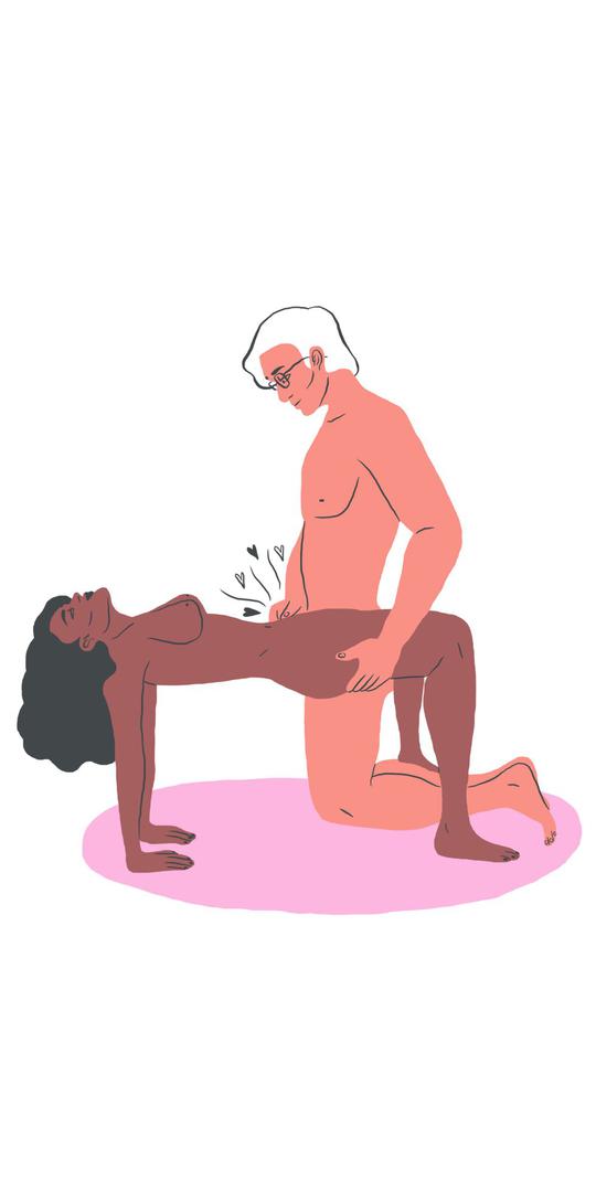 Položaj mosta odlična je vježba u jogi za jačanje mišića stražnjice i trbušnjake, a u krevetu će vam pomoći da se postavite u položaj idealan za intenzivniji osjećaj tijekom unutrašnje stimulacije. Znate što treba: legnite na leđa, oslonite se na dlanove i uzdignite bokove u ravninu s ramenima. Partner ulazi u vas dok kleči na koljenima. Jednu ruku neka izdašno navlaži lubrikantom i trlja vas tijekom penetracije penisom ili vibratorom. Namaste!