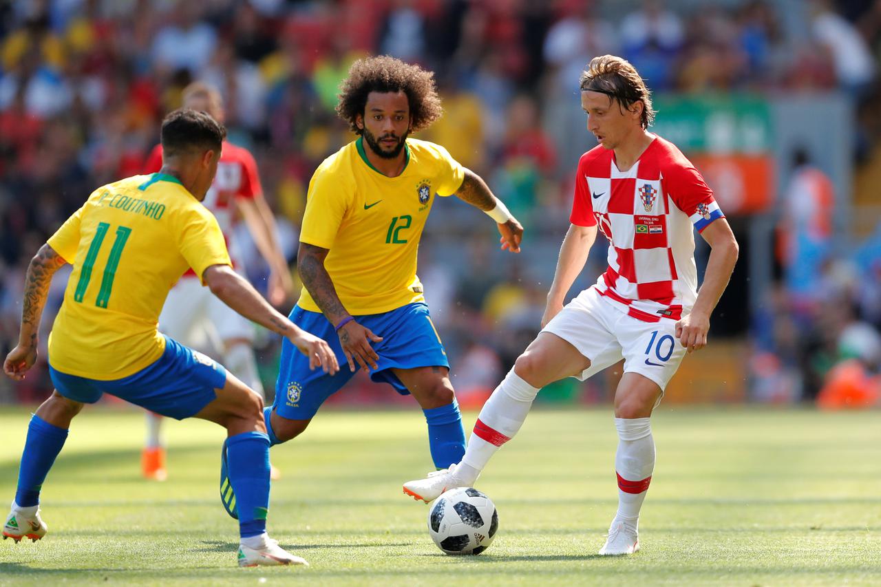 Modrić Marcelo Hrvatska Brazil