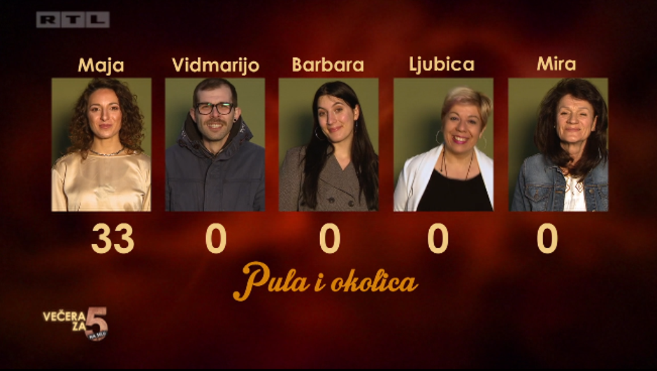 Večera za 5 na selu