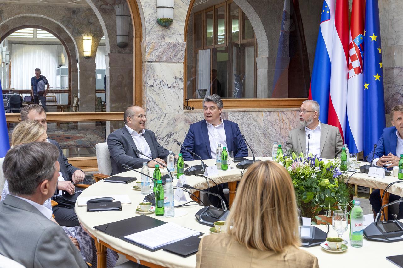 Trilateralni sastanak Milanović, Pahor i Van der Bellen na Brijunima