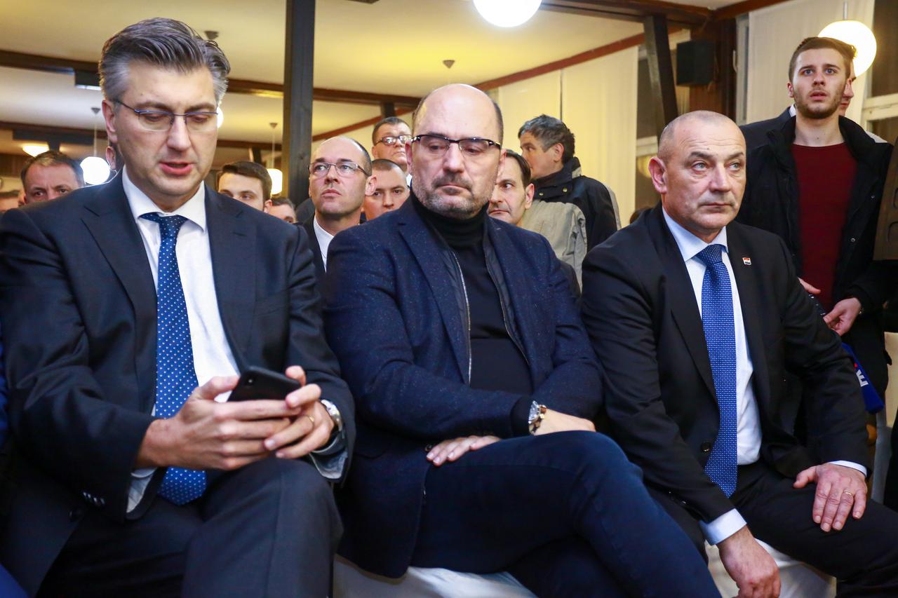 Andrej Plenković i Milijan Brkić