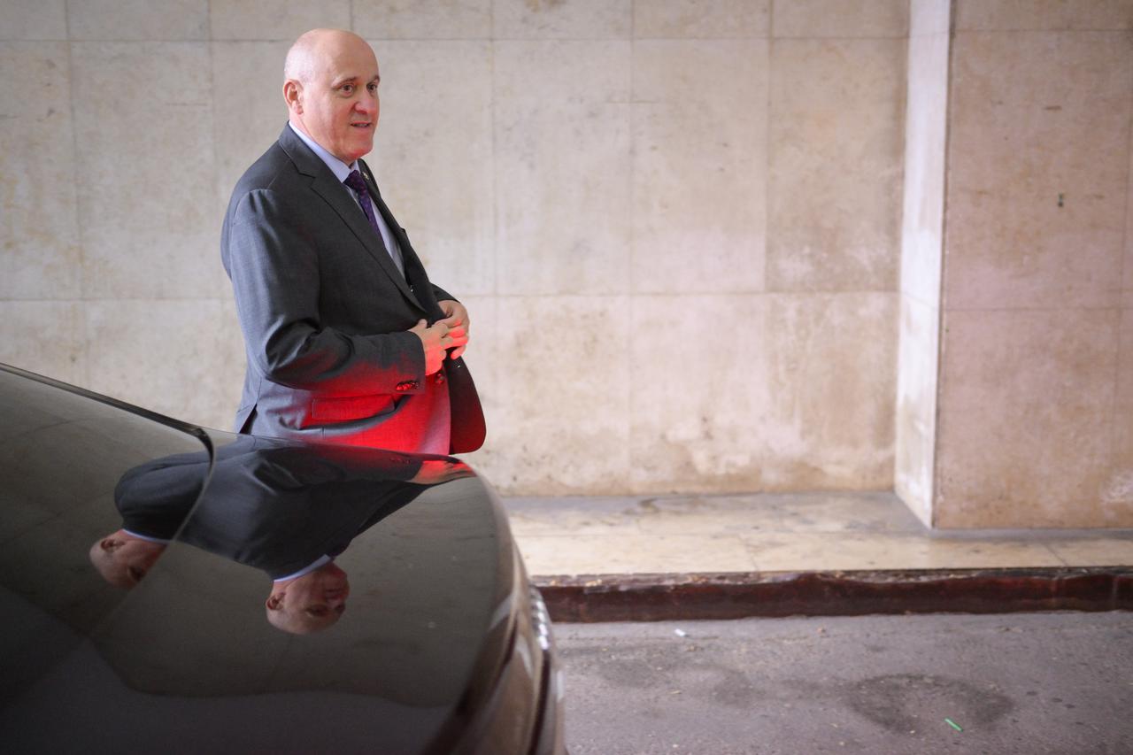 Zagreb: Dolazak članova HDZ-a na sjednicu šireg Predsjedništva i Nacionalnog odbora stranke