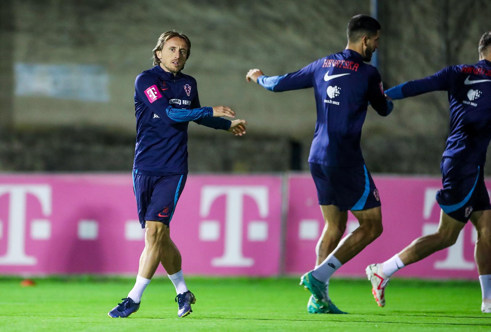 Hrvatska nogometna reprezentacija priprema se za završne dvije utakmice u skupini kvalifikacija za Europsko prvenstvo