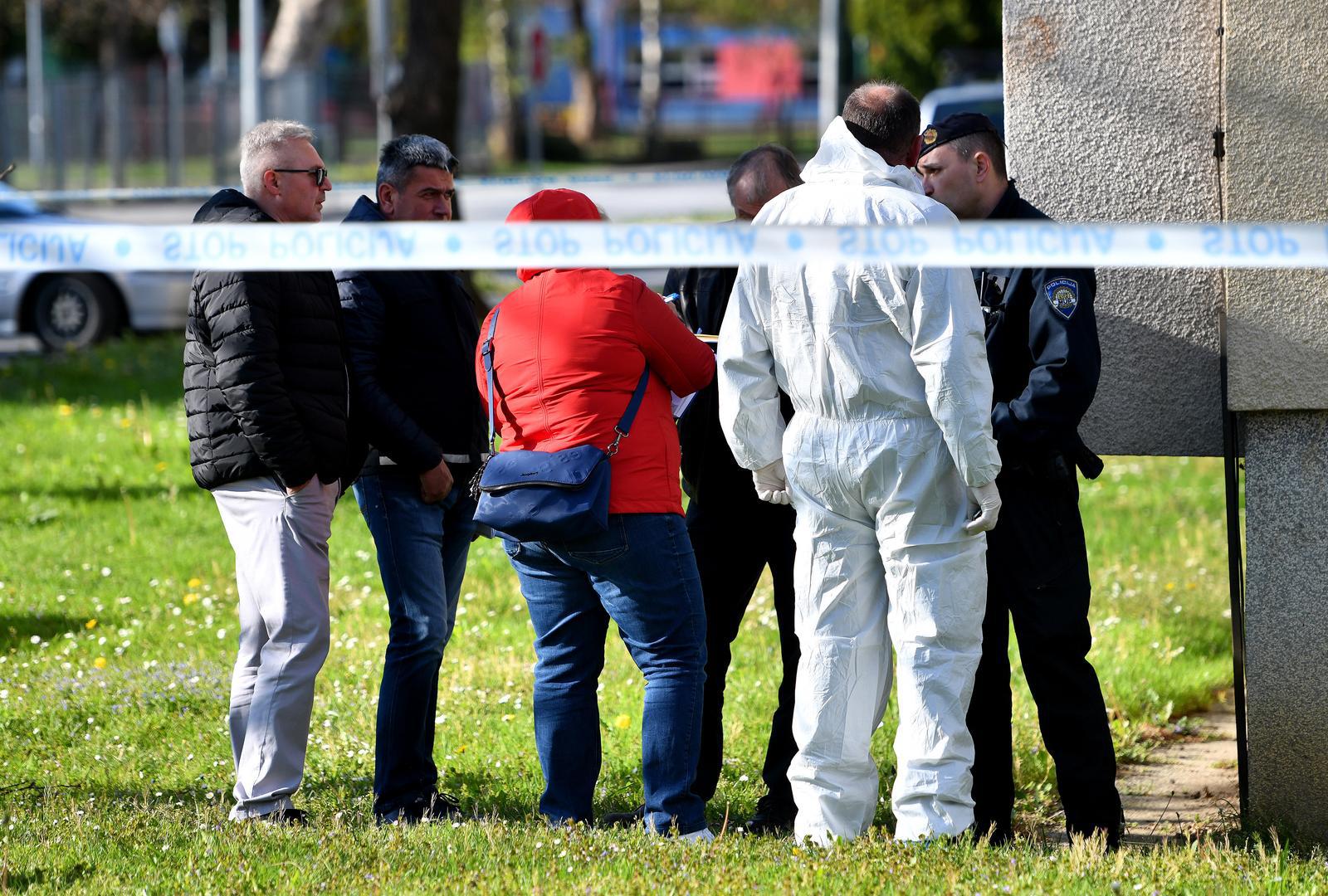 17.04.2022., Ivanec- U stanu pronadjeno tijelo muske i zenske osobe. Radi se o policijskim sluzbenicima. Ocevid je u tijeku. Photo: Vjeran Zganec Rogulja/PIXSELL