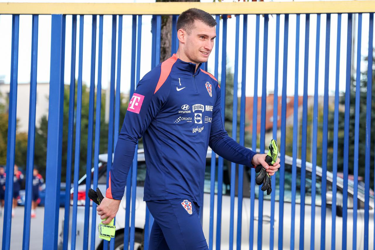 Zagreb: Trening hrvatske nogometne repreznetacije