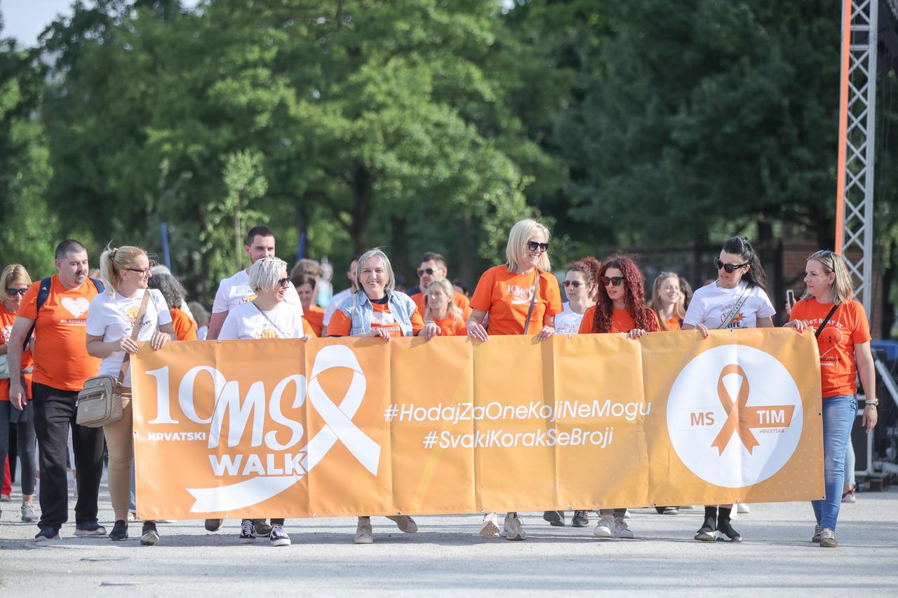 Zagreb: Održano 10. izdanje MS Walk-a povodom Svjetskog dana multiple skleroze
