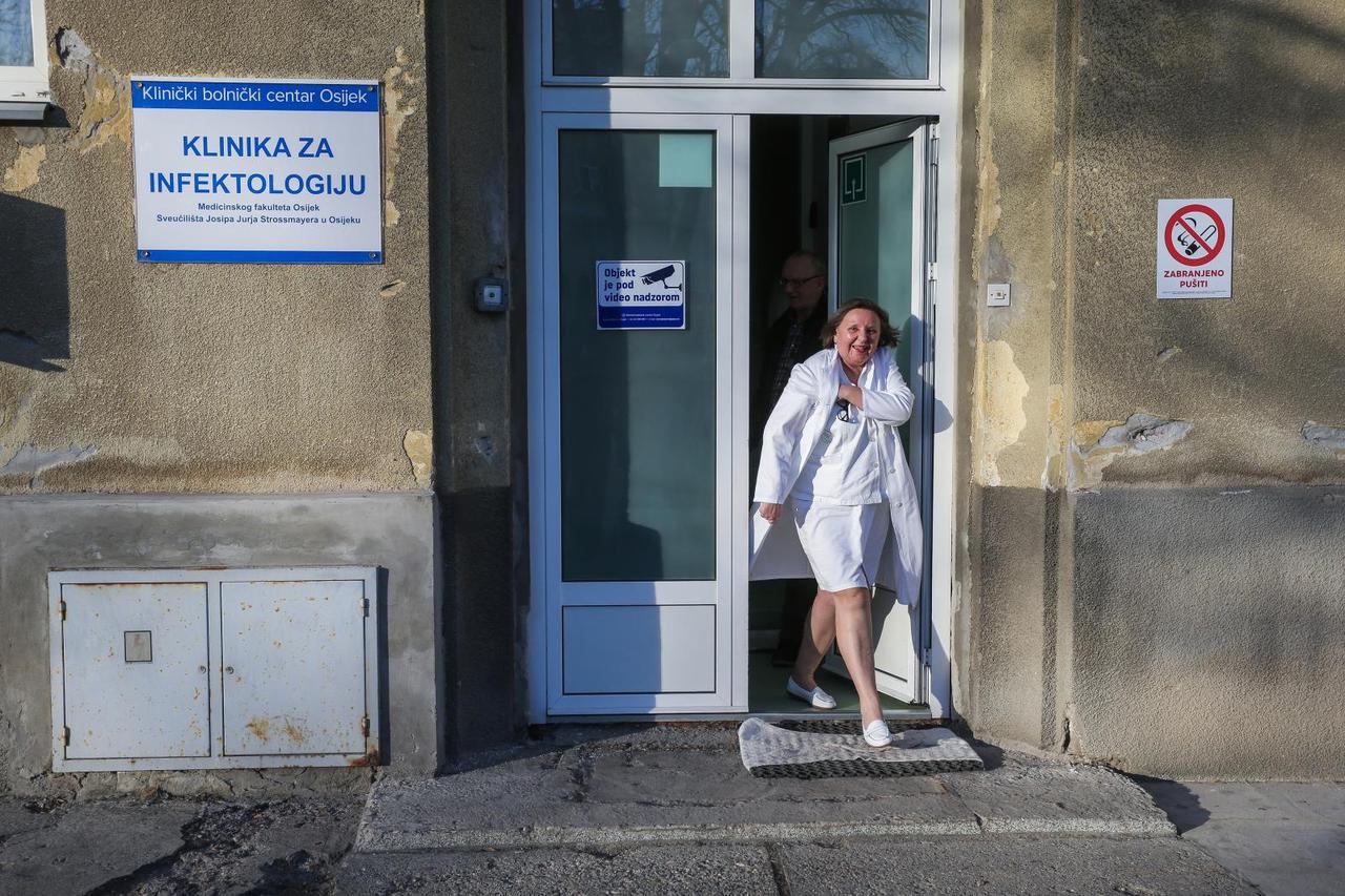 Doktorica Ljiljana Perić, infektologinja u KBC-u Osijek