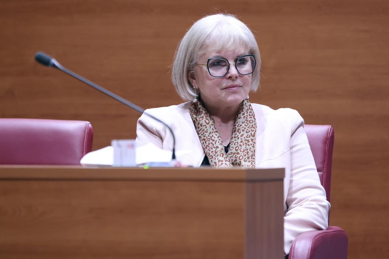 Zagreb: Zastupnica SDP-a Barbara Antolić Vupora nakon uhićenja pojavila se u Saboru