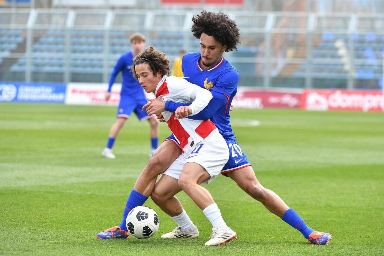 Varaždin: Elitno kolo kvalifikacija za Euro U-19, skupina 3, 3. kolo, Francuska - Hrvatska