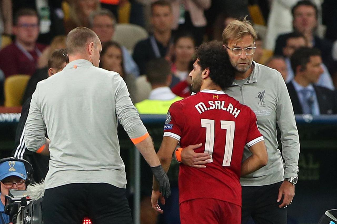 Jurgen Klopp i Mohamed Salah