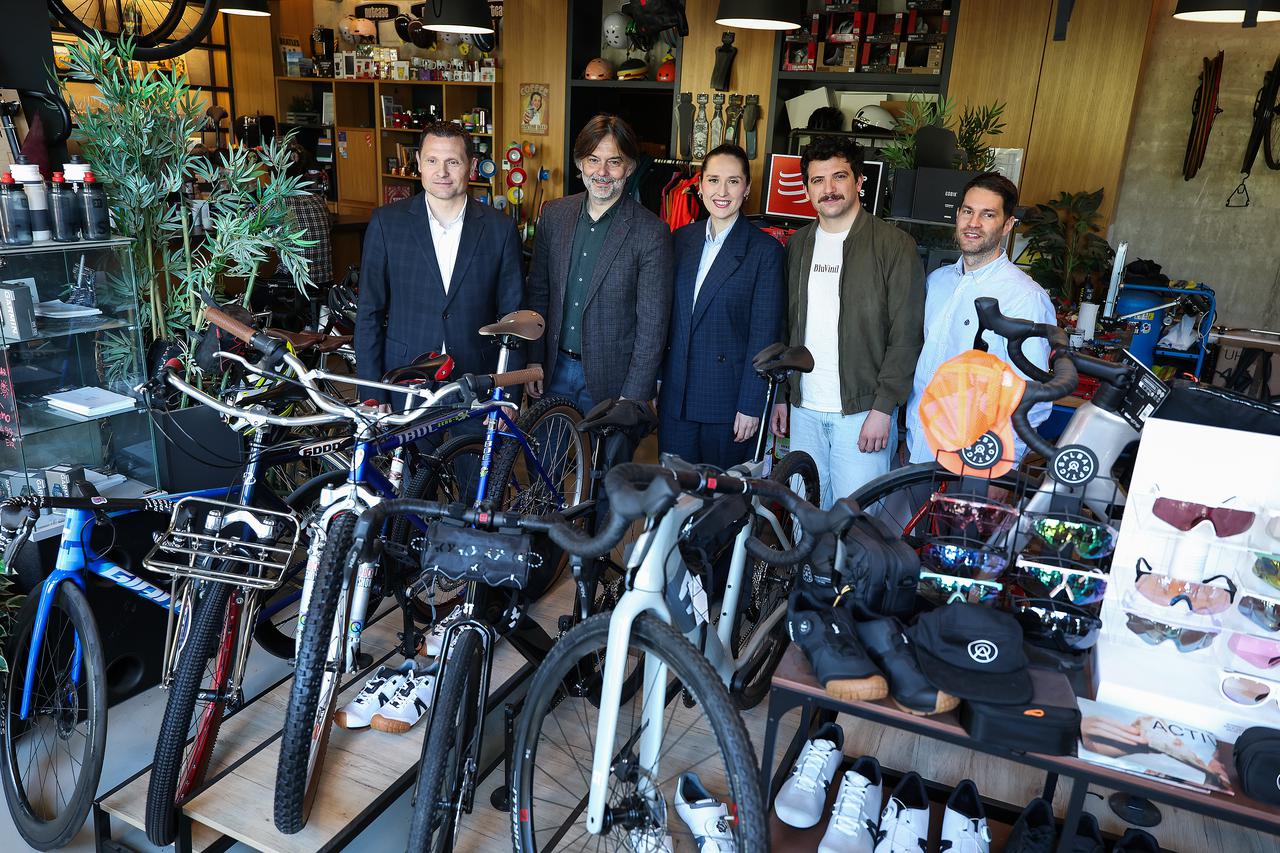 Zagreb: Najava Večernjakove biciklijade