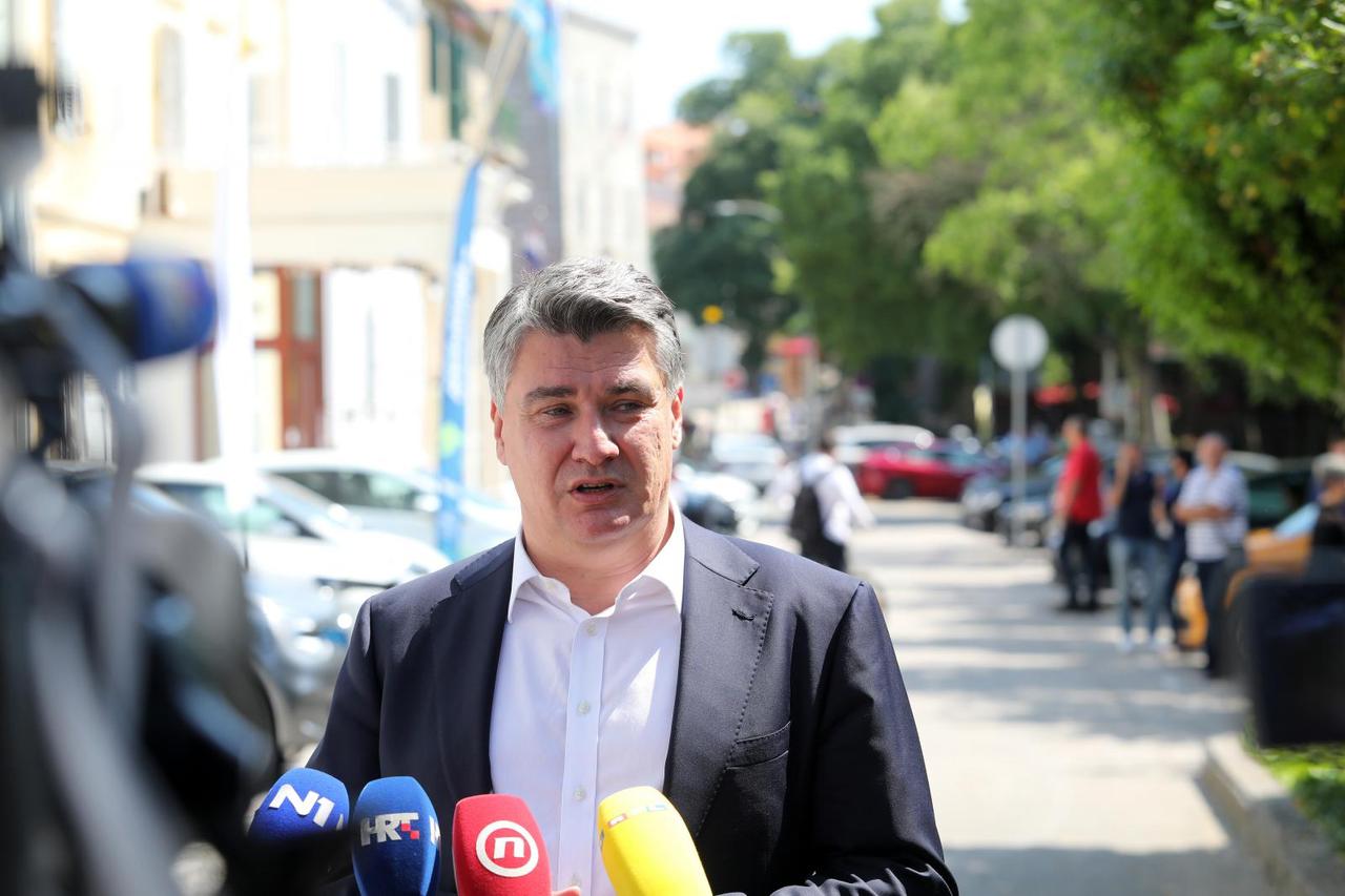 Krk: Predsjednik Milanović obišao komunalno poduzeće Ponikve