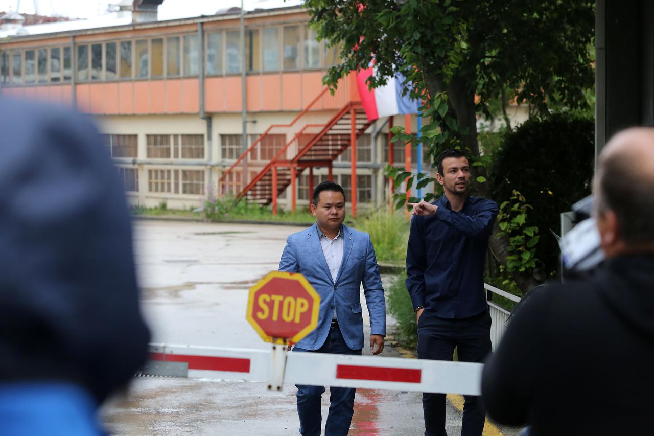 Rijeka: Kineska delegacija u obilasku brodogradilišta 3. maj