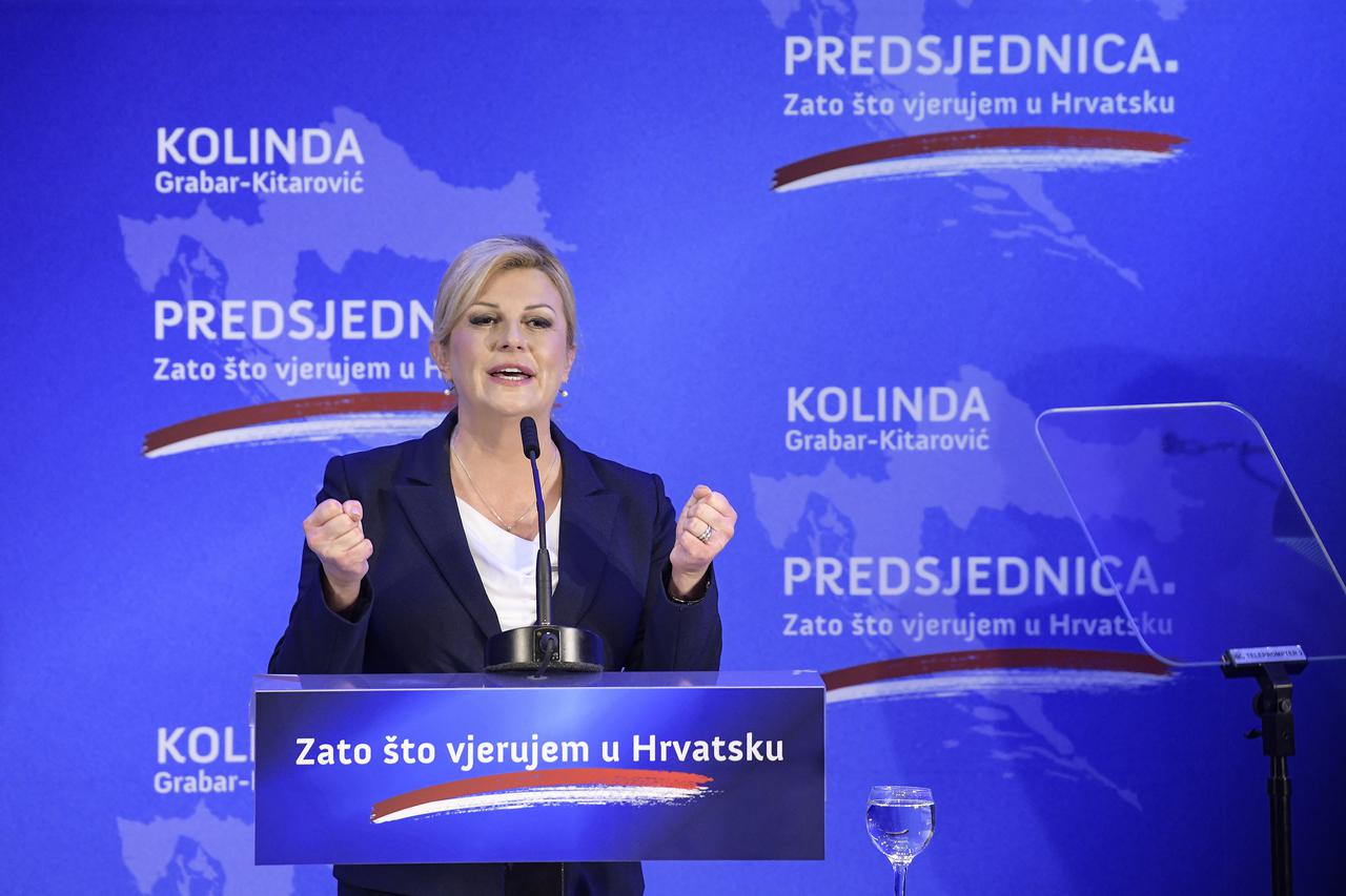 Kolinda Grabar-Kitarović objavila kandidaturu za još jedan predsjednički mandat
