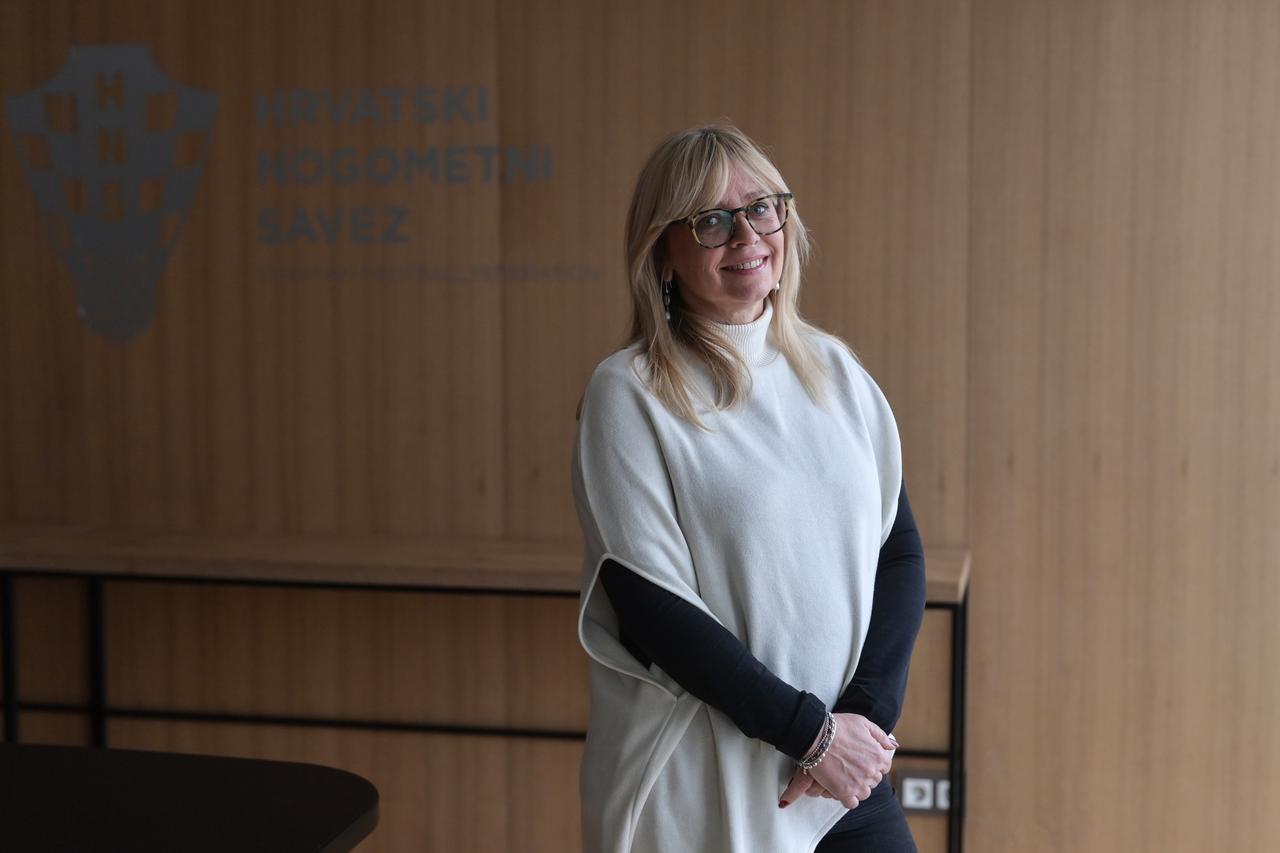 Zagreb: Iva Olivari, tim menadžerica Hrvatske nogometne reprezentacije