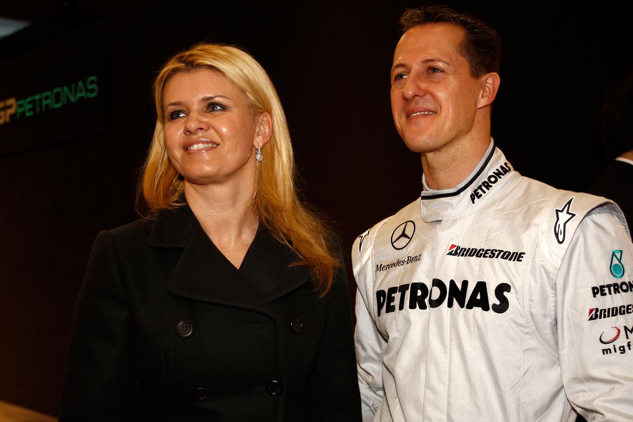 Michael Schumacher i Stefano Domenicali