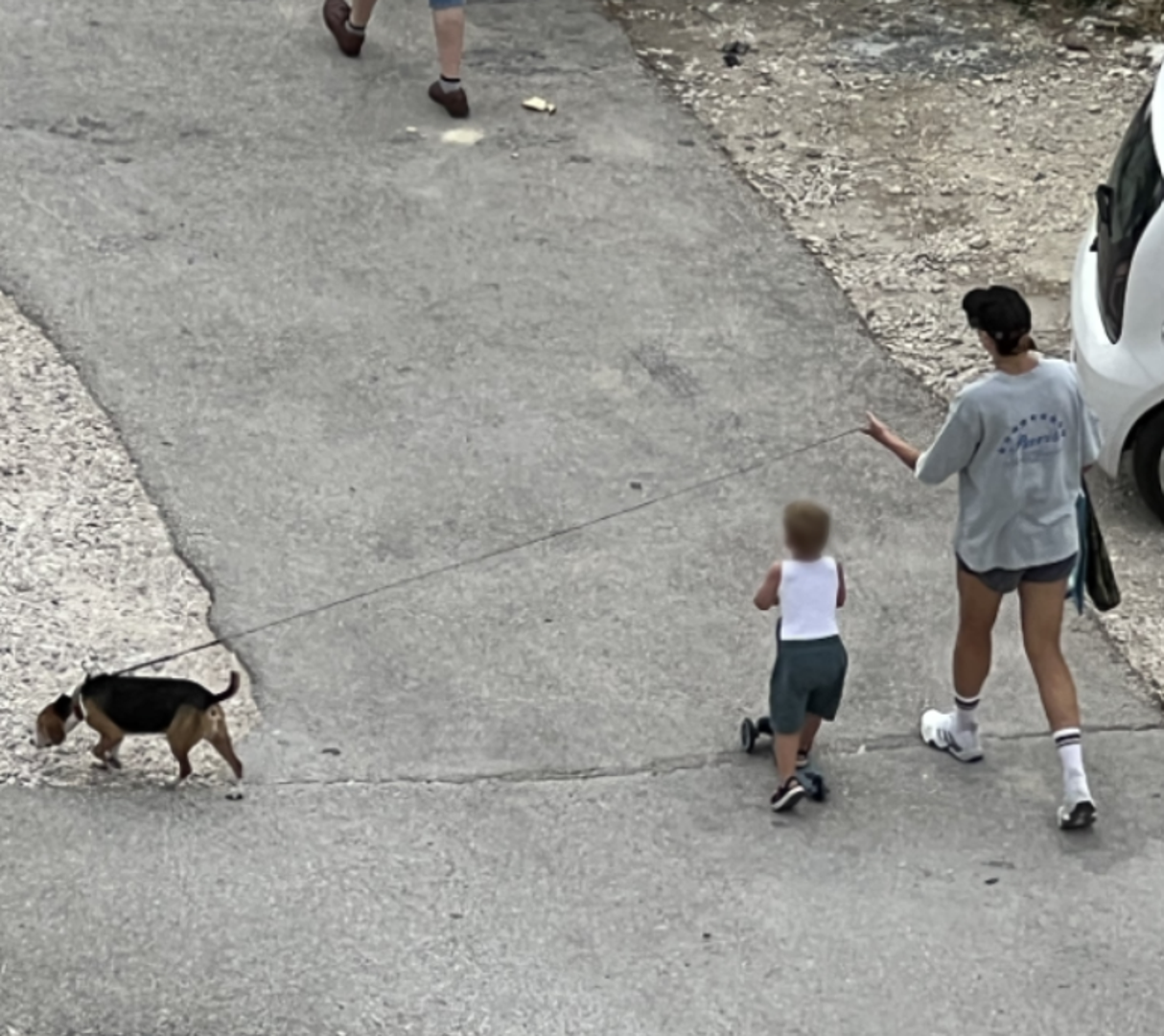 U toj slici svakodnevnog mira i majčinske nježnosti, Vlašić je, kako kaže čitatelj, izgledala potpuno posvećena svojoj obitelji – daleko od sportskih terena i svjetla reflektora.