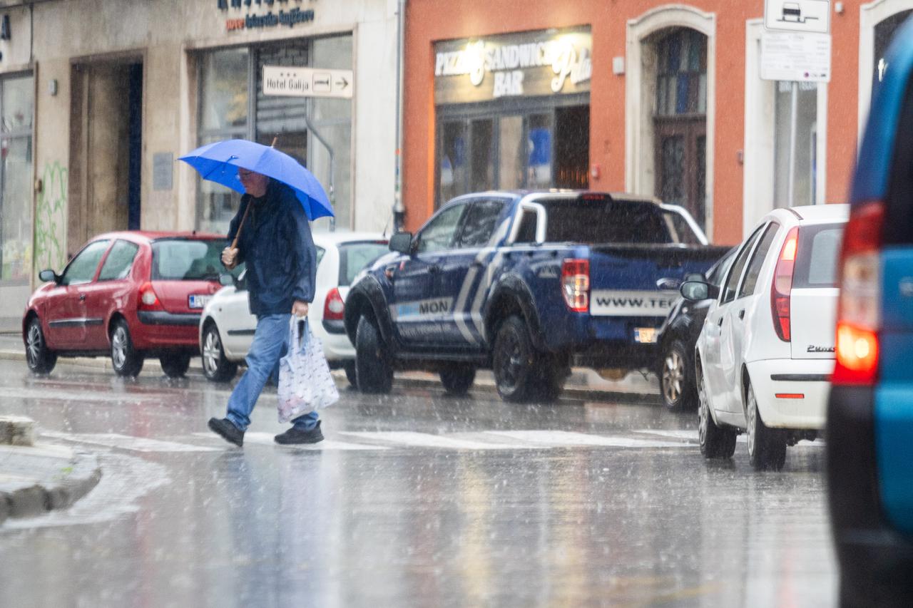 Kišni dan u Puli