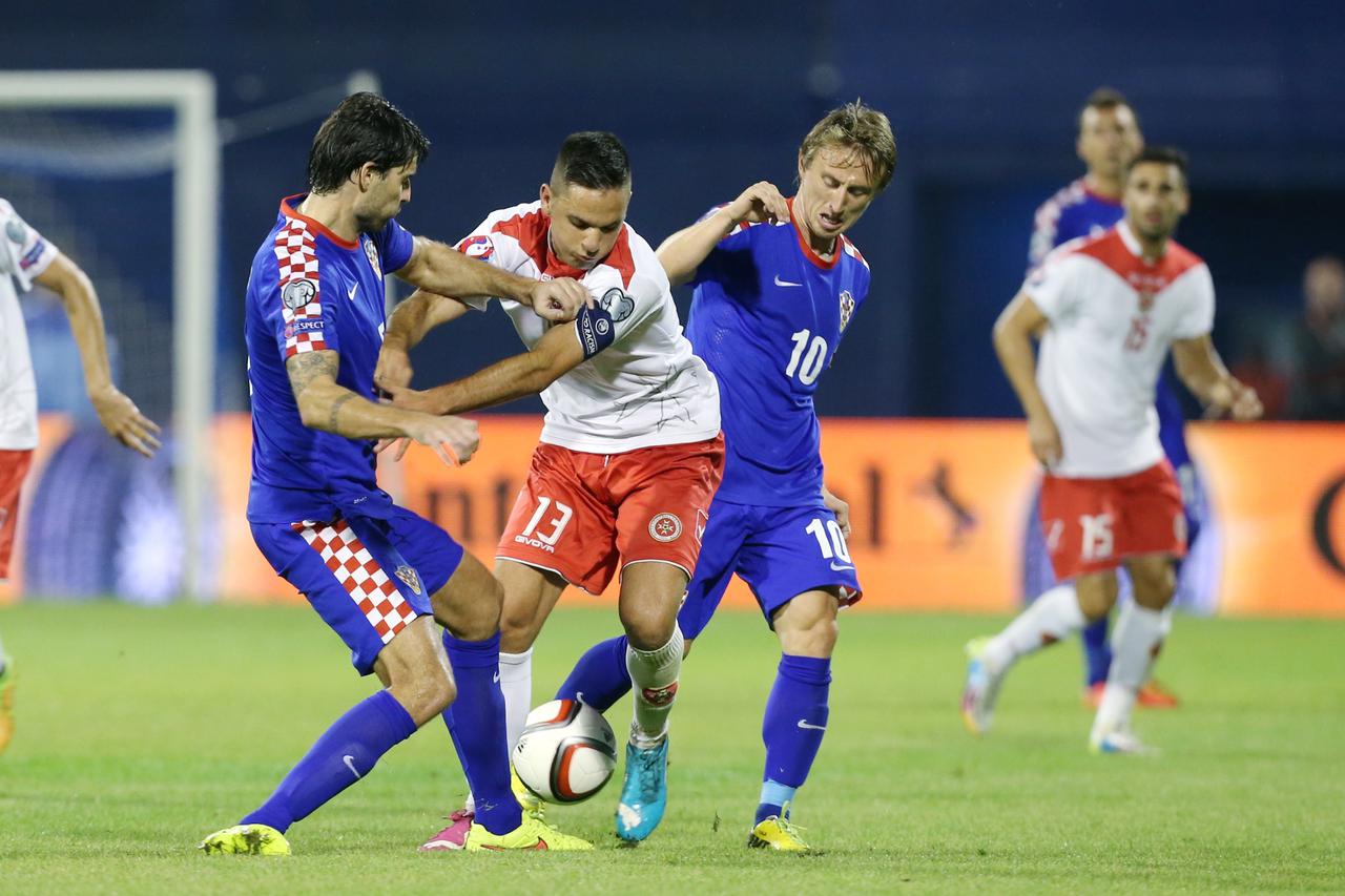 Vedran Ćorluka, Luka Modrić