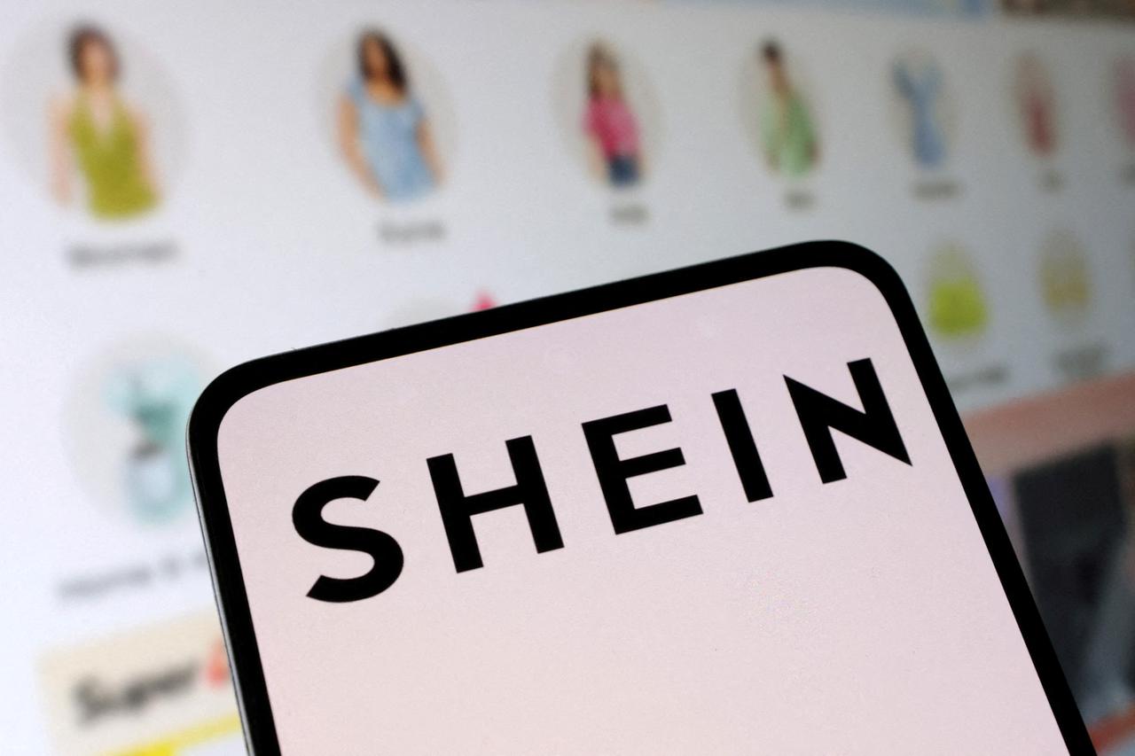 FILE PHOTO: Illustration shows Shein logo