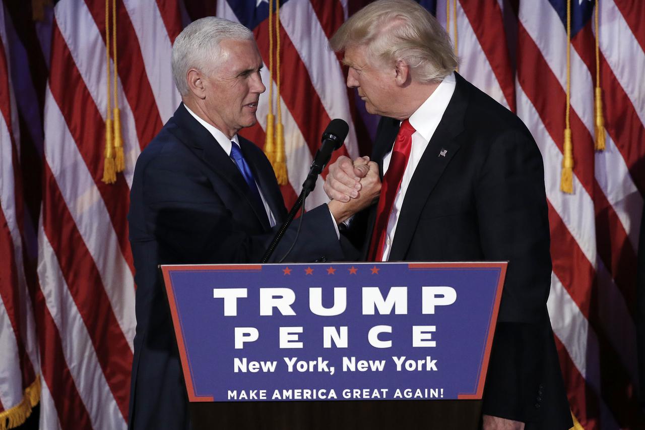 Mike Pence i Donald Trump