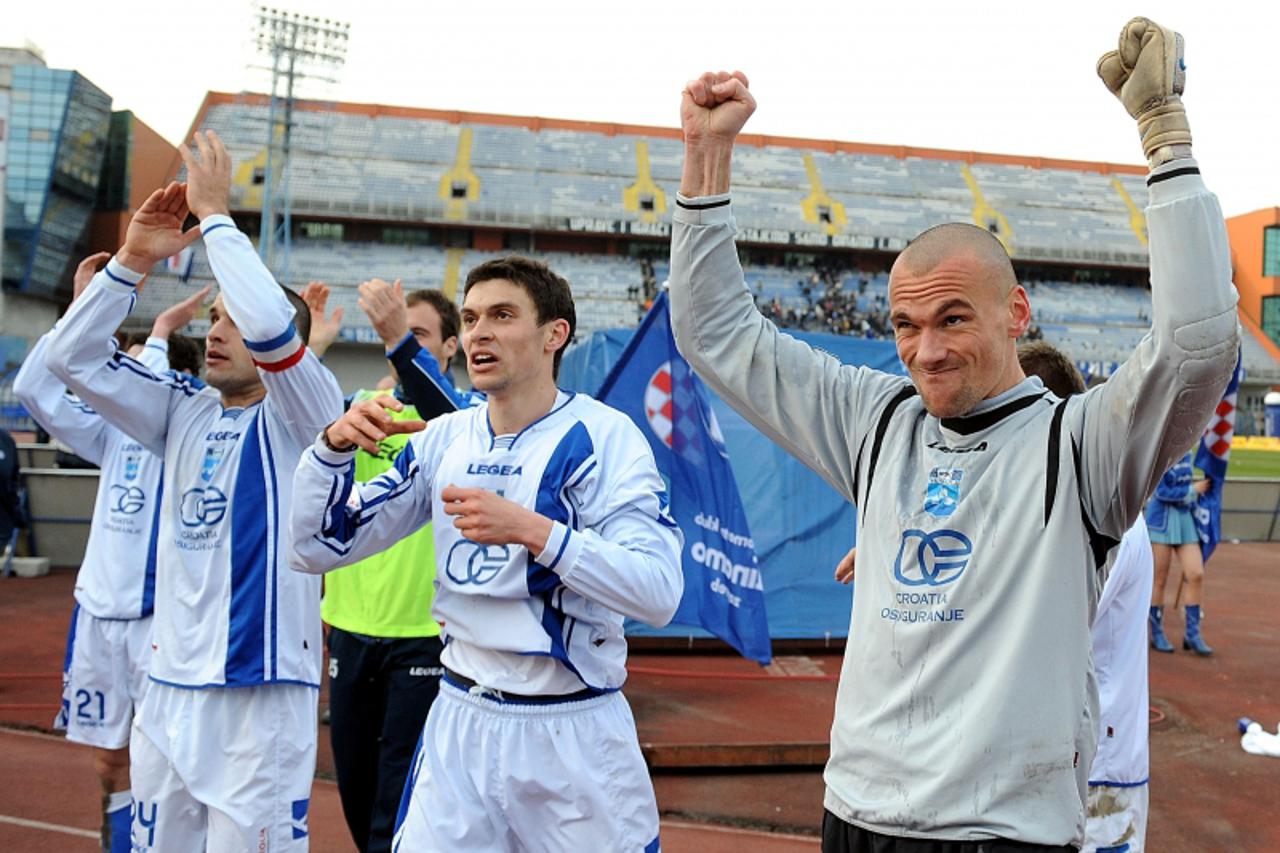 \'sport...zagreb...22.03.2009.    stadion u Maksimiru, PH u nogometu, Dinamo - Osijek,  0-0, goman osijeka Marin Skender,  Photo: Goran Stanzl/Vecernji list\'