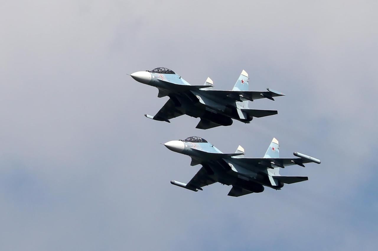 Russian Airborne Troops hold drills in Ryazan Region