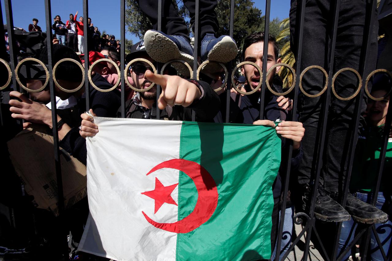Alžirski prosvjedi u Francuskoj