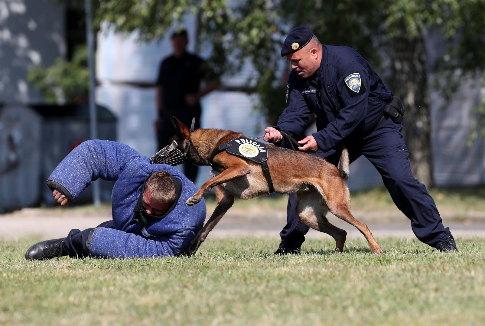 Pokazano je i postupanje policije u uspostavljanju javnog reda i mira narušenog većim neprijavljenim prosvjedom, prezentacija primjene borilačkih vještina i službene interventne palice Tonfa i drugo.