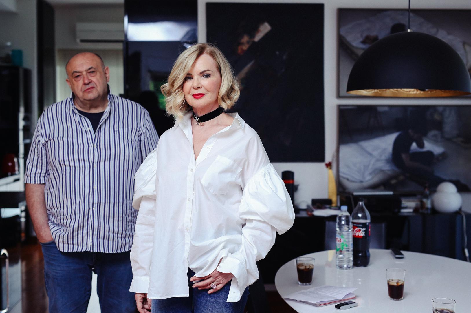 Jadranka Sloković iz prvog braka s književnikom i scenaristom Branislavom Glumcem ima sina Filipa, koji je također odabrao odvjetnički poziv. Filip je krenuo majčinim profesionalnim putem, a 2018. godine postao je otac, čime je Jadranka ostvarila novu životnu ulogu, postala je baka.