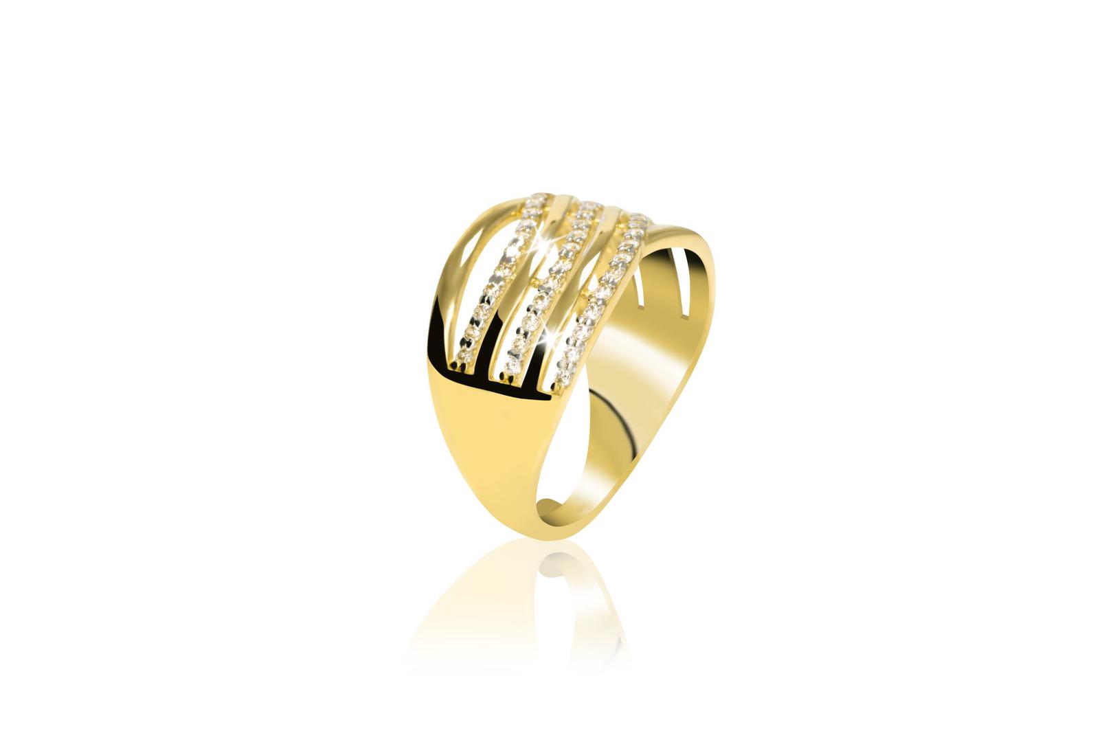 Zlatni prsten s cirkonima, redovna cijena 1560kn, s popustom 1092kn_ZAKS