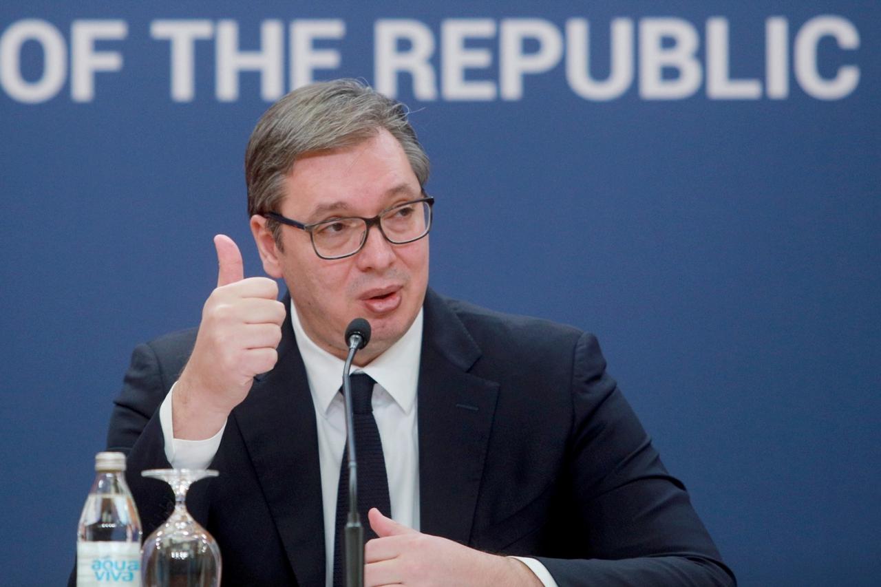 Beograd: Vučić  na konferenciji nakon sjednice državnog vrha i Operativnog tima za cijepljenje