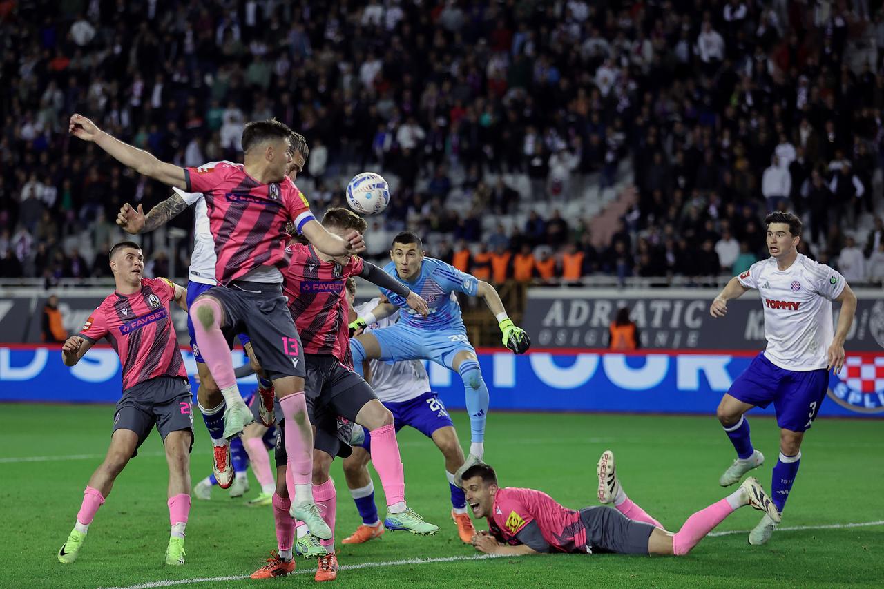 Split: HNK Hajduk i NK Lokomotiva u utakmici 29. kola Prve HNL