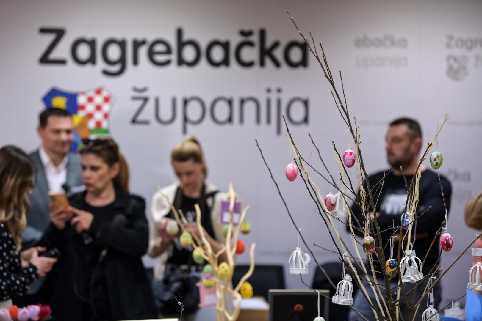 23.03.2023.,  Zagreb - Tradicionalna uskrsnja prodajna izlozba ucenickih zadruga Zagrebacke zupanije. Photo: Igor Šoban/PIXSELL